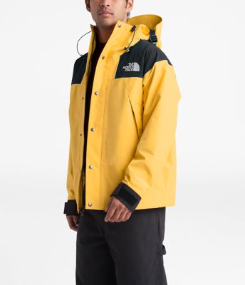 north face gore tex jacket yellow