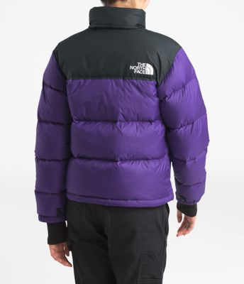 the north face purple puffer jacket