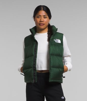 NWT The North Face Womens Full Zip 550 Fill LDS Down Puffer Vest
