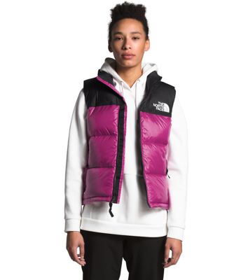 womens north face puffer vest