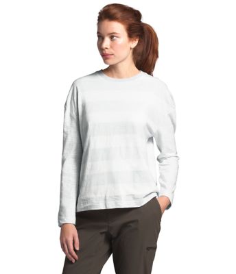 the north face women's long sleeve shirt