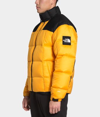 the north face jacket gold