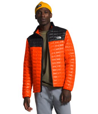 the north face orange jacket