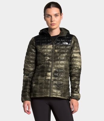 north face women's thermoball insulated jacket