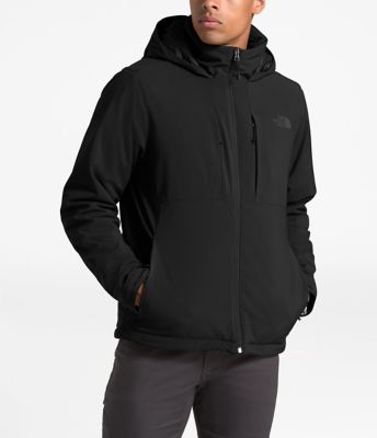 north face apex hooded jacket