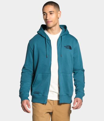 the north face climb on full zip hoodie