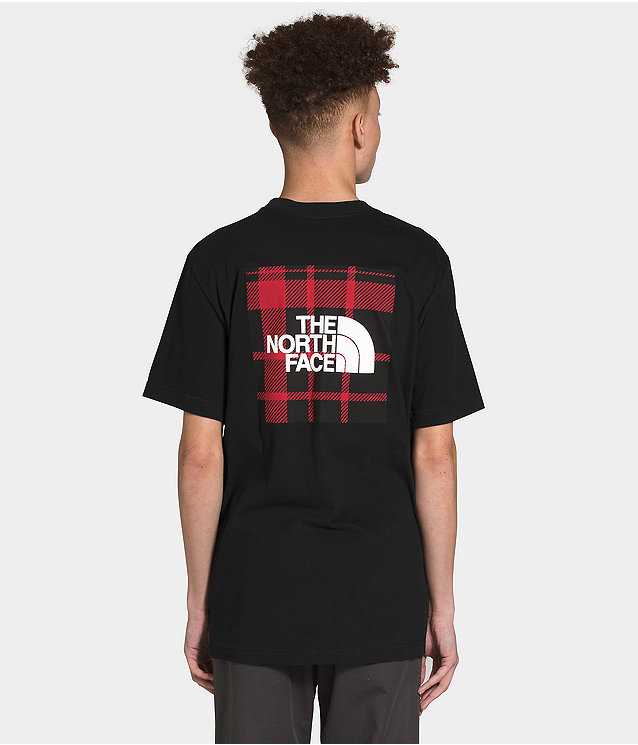 Men's Short Sleeve Holiday Red Box Tee | The North Face
