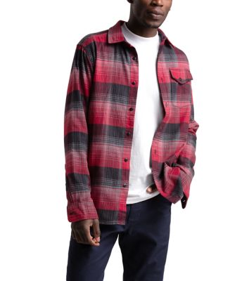 the north face men's stayside plaid shirt