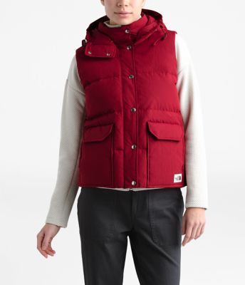 north face sierra down vest