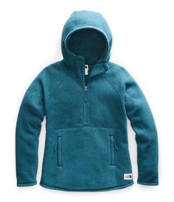 north face women's crescent hooded pullover