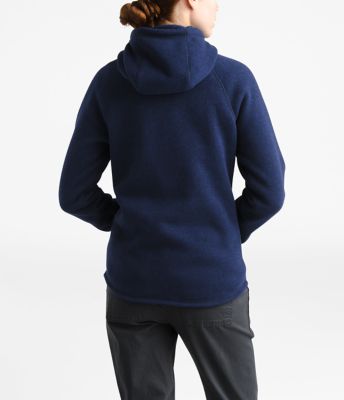 the north face crescent hooded pullover