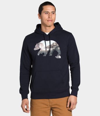 northface bear hoodie
