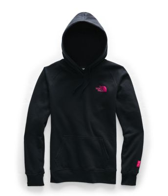 the north face pink hoodie