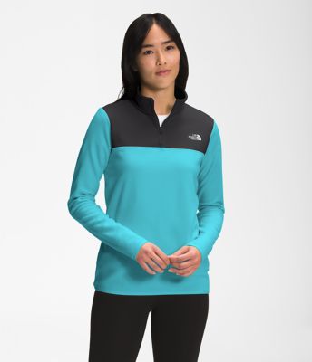 north face 1 4 zip pullover women's