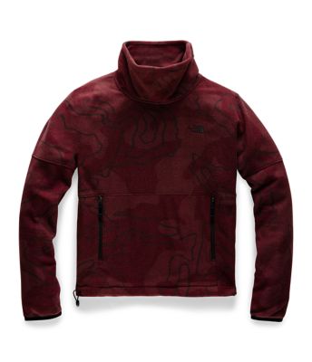 north face funnel neck pullover