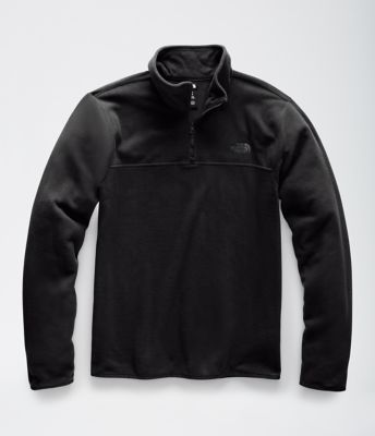 the north face men's glacier quarter zip