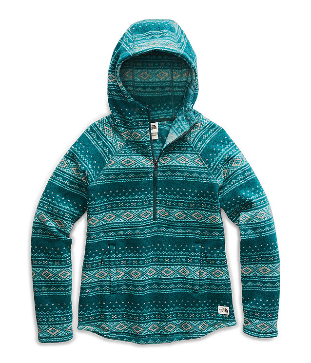 Women S Printed Crescent Hooded Pullover The North Face