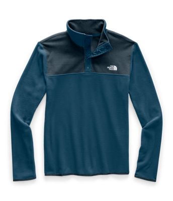 north face snap neck pullover