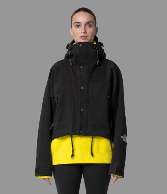 womens black north face