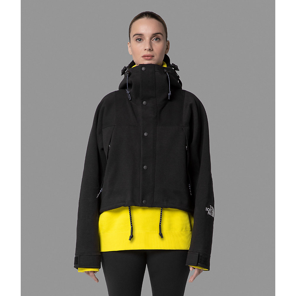 Women's Black Series Spacer Knit Mountain Light Crop Jacket | The 