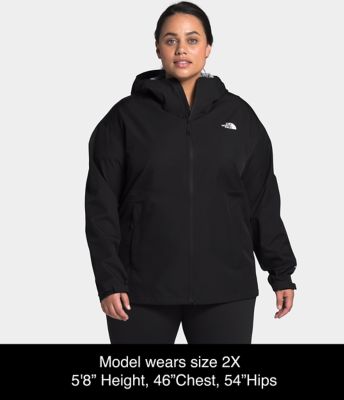 the north face plus size jackets