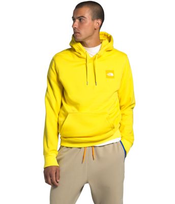 the north face men's red box pullover hoodie