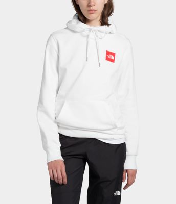 the north face box logo hoodie sweatshirt