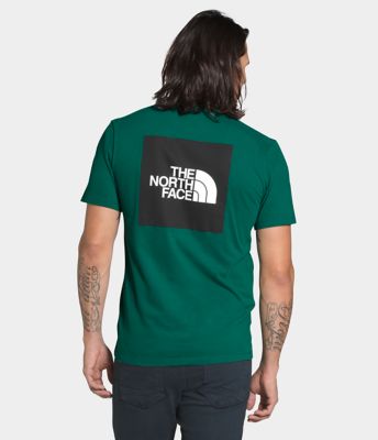 north face red box t shirt