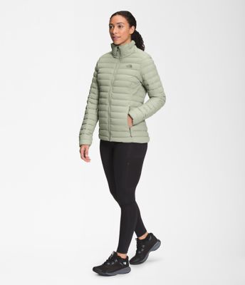 padded north face coat womens