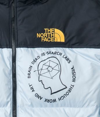 brain dead x north face nuptse