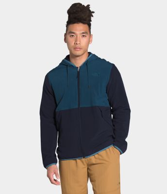 the north face men's mountain sweatshirt full zip hoodie