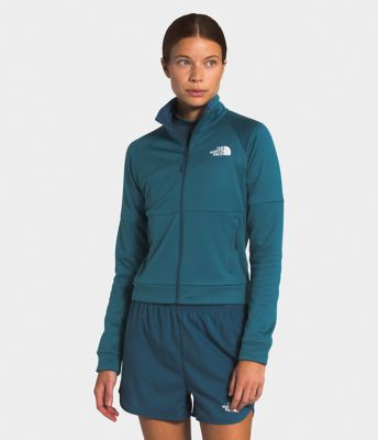 womens full zip north face fleece