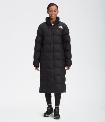 the north face duster coat