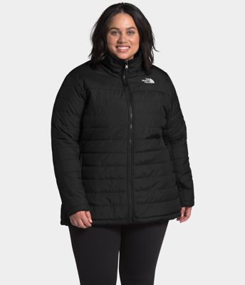 north face plus size coat