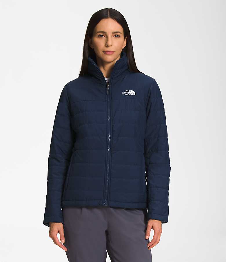 The North Face Mossbud Insulated Reversible Jacket In Black | lupon.gov.ph