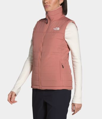 north face vest mossbud