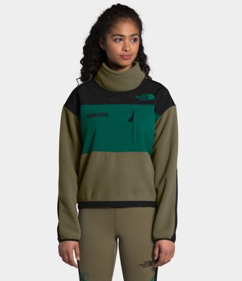 north face womens jacket olive green