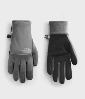 north face etip gloves black