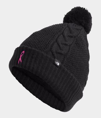 Pink Ribbon Cable Minna Beanie | The 