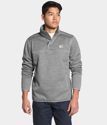north face men's sherpa pullover