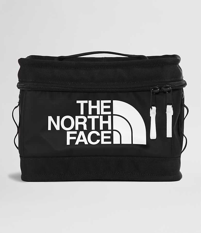 The North Face Base Camp Voyager Lunch Cooler Backpack: Black/White
