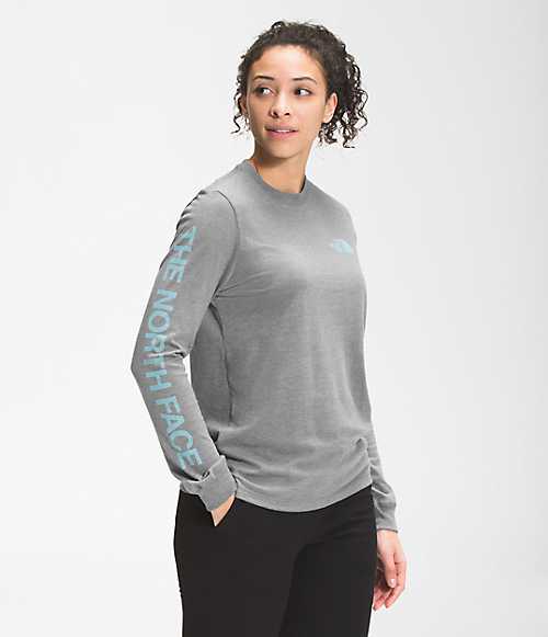 Women’s Simple Logo L/S Tee | The North Face Canada