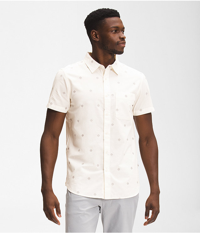 Men’s Short-Sleeve Baytrail Jacquard Shirt