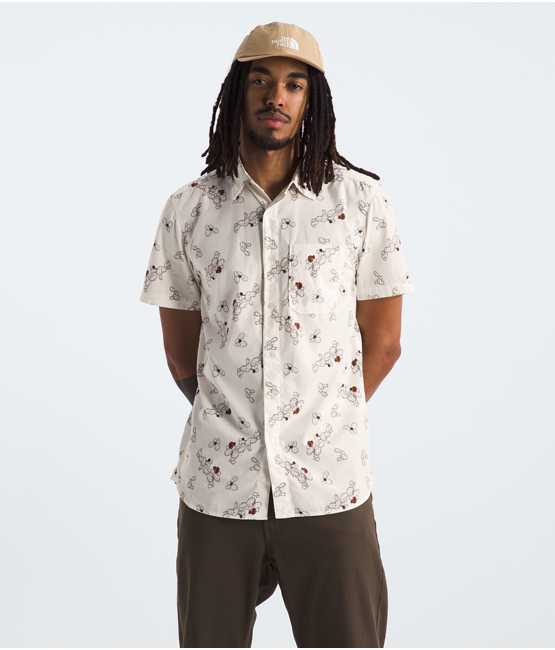 Men’s Short-Sleeve Baytrail Pattern Shirt