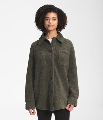 Women’s Wool Harrison Shacket | The North Face Canada