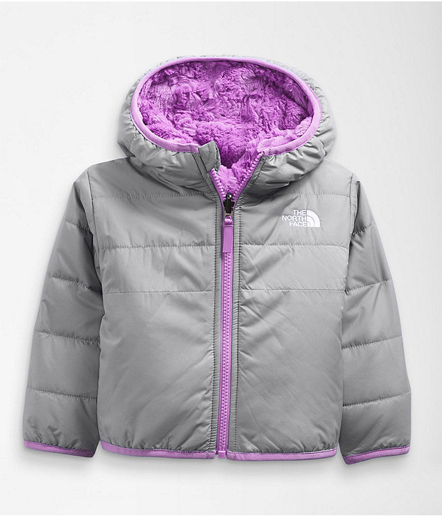 Infant Reversible Mossbud Swirl Full Zip Hooded Jacket