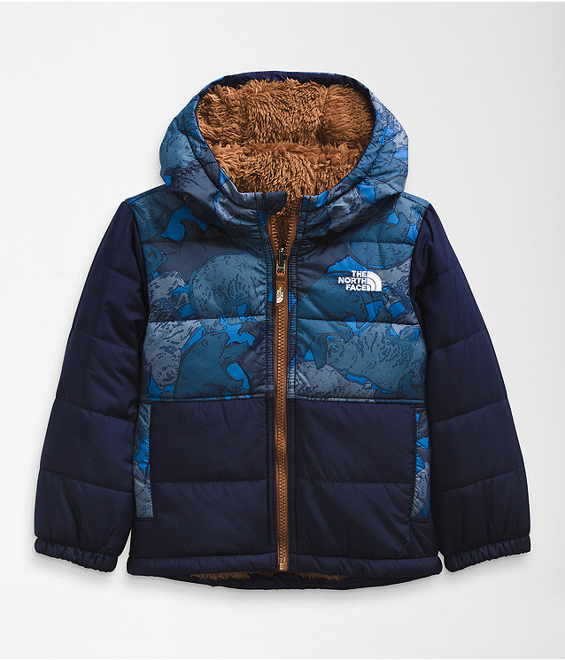 Toddler Reversible Mount Chimbo Full Zip Hooded Jacket