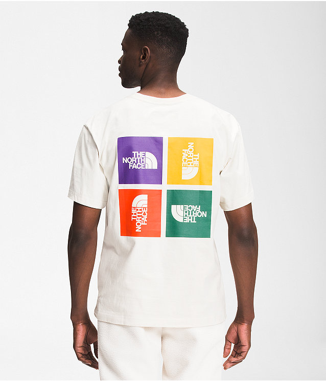 T-shirt manches courtes Colorblock pour hommes