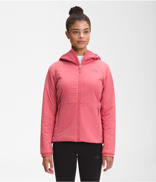 More Mile Rad Warm Womens Running Hoody Coral-S