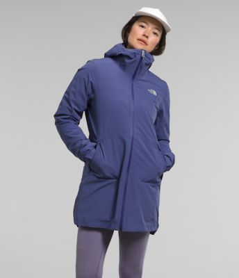 The North Face Hyvent 3 in 1 Triclimate Plaid Hooded Jacket Girls